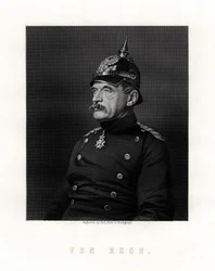 Albrecht Theodor Graf Emil von Roon, preussisk soldat och politiker, 1800-talet.