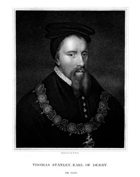 Thomas Stanley, 1:e earl av Derby, engelsk adelsman, 1827.
