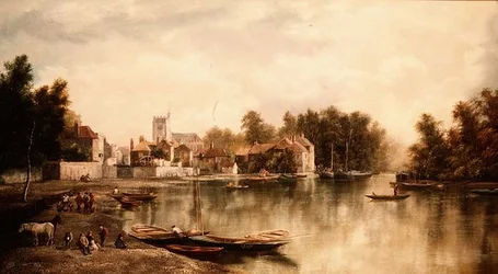 Utsikt över Twickenham, en av ett par