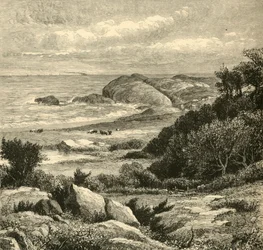 "Distant View of Purgatory", 1872.