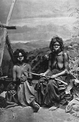 En australisk kvinna och hennes barn, 1902