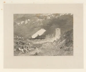 Ingång till Fowey Harbour, Cornwall