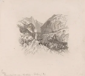 Hannibal passerar Alperna (vinjett)