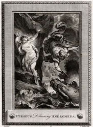 Perseus levererar Andromeda, 1775