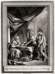 Telemachus får information om handeln i Tyrus, 1775