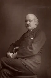 ""(Charles) Hubert (Hastings) Parry (1848-1918) (woodburytyp)