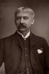 ""(Francis) Bret Harte (1836-1902) amerikansk redaktör och berättelseförfattare (woodburytype)