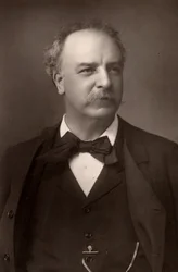 ""Charles Santley (1834-1922) engelsk baryton (woodburytyp).