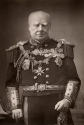 ""Henry Keppel (1809-1904) engelsk amiral och hovman. (woodburytype)