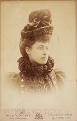 Prinsessan Victoria av Wales, sent 1800-tal