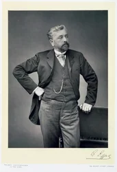 Alexandre Gustave Eiffel, fransk ingenjör, sent 1800-tal
