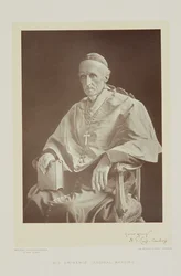 Porträtt av kardinal Henry Edward Manning (1808-92)