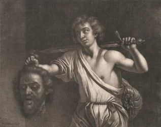 David med Goliats huvud