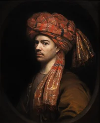 Självporträtt med turban