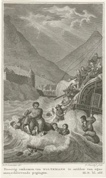 Woltemade död på Cape of Good Hope, 1773
