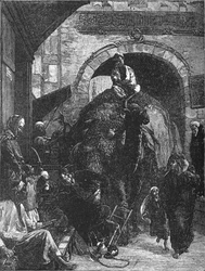 En smal väg i Kairo, c1882