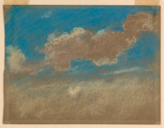 Moln på en blå himmel