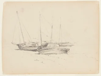 Fiskebåtar på stranden
