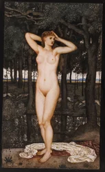 Diana vid badet, 1872
