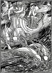Illustration för Faerie Queene, c1890, 1897
