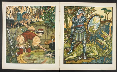 Illustration till berättelsen, prinsessan Belle étoile.