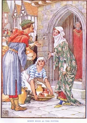 Robin Hood som krukmakaren, ca 1920