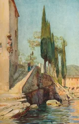 På. S. Michele, Rapallo, c1910, 1912