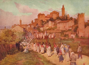 Corpus Domini i Viterbo, c1900 1913