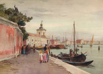 La Dogana, Venedig, c1900 1913
