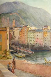 Hamnen i Camogli, c1910, 1912