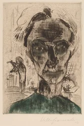 Man in a Room, Självporträtt, 1922-1923.