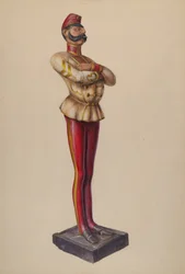 Cigarrbutiksfigur, c. 1937.