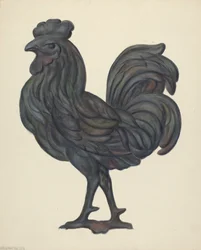 Väderflöjel, ca. 1937.