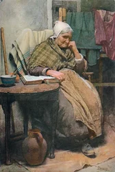 En gammal kornisk kvinna, c1880, 1906.
