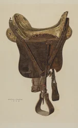 McLellan Saddle, 1938.