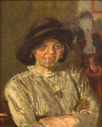 Kyckling, ca 1914 (olja på duk)