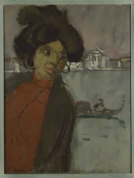 Inez på Zattere