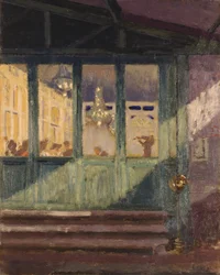 O natt av kärlek (olja på duk)