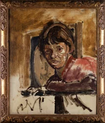Porträtt av Cicely Hey, ca 1922-23