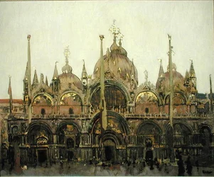 Markusplatsen, Venedig, ca 1895-96 (olja på duk)