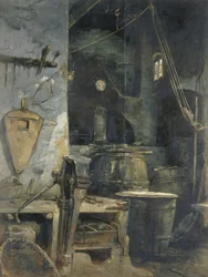 Klockgjuteri, Tyskland, ca. 1874.