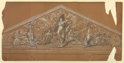 Industri och handel (Design for Pediment)