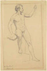 Naken man
