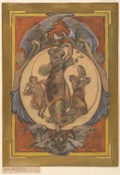 Studie för "The Crescent Moon"