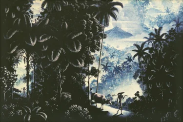 Landskapet och hennes barn