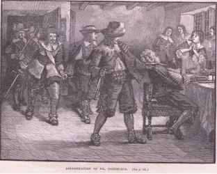 Mordet på dr Dorislaus, AD 1649