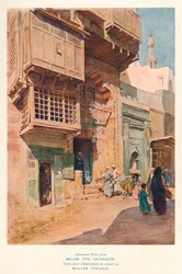Gatubild, Egypten, c1907.