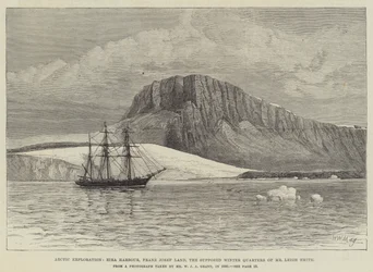 Arctic Exploration, Eira Harbour, Franz Josef Land, Mr Leigh Smiths förmodade vinterkvarter