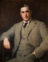 Porträtt av Alderman Charles Gabriel Beale, 1901.
