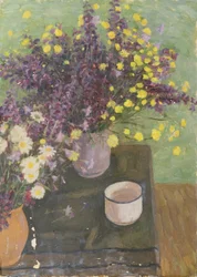 blommigt stilleben